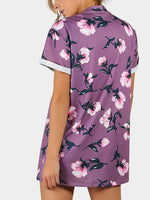 NEW FEELING Womens Purple T-Shirts