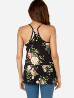 NEW FEELING Womens Black Camis