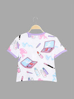 NEW FEELING Womens Multi T-Shirts