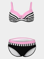 NEW FEELING Womens Pink Bikinis