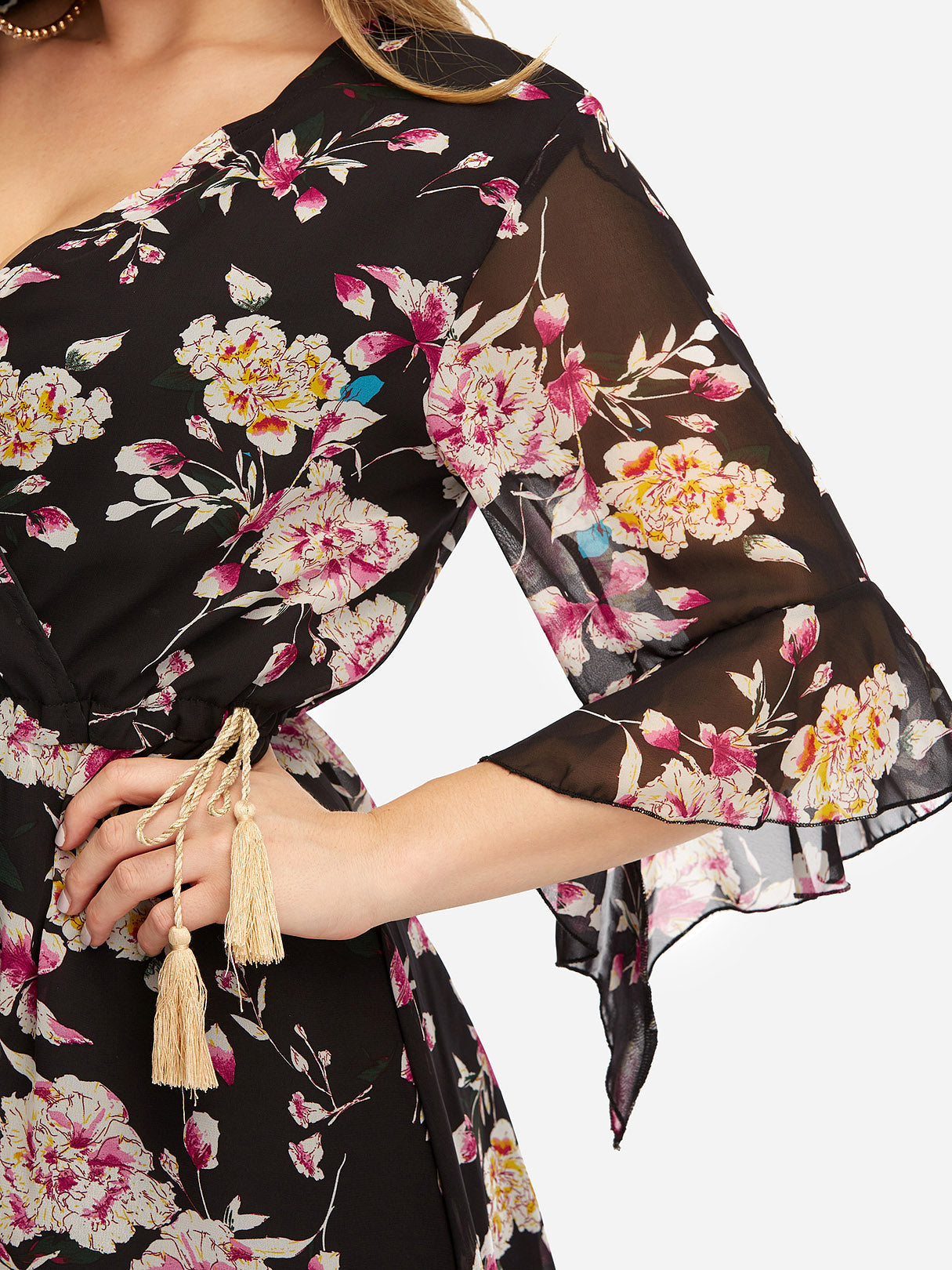 ODM Ladies Half Sleeve Plus Size Dresses