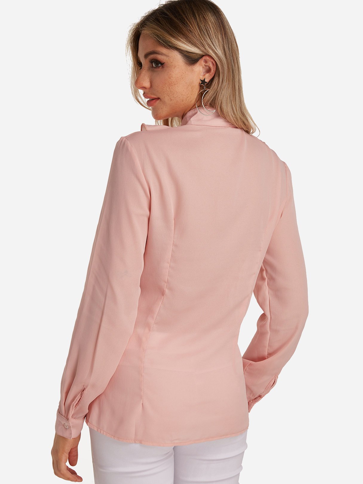 NEW FEELING Womens Pink Blouses
