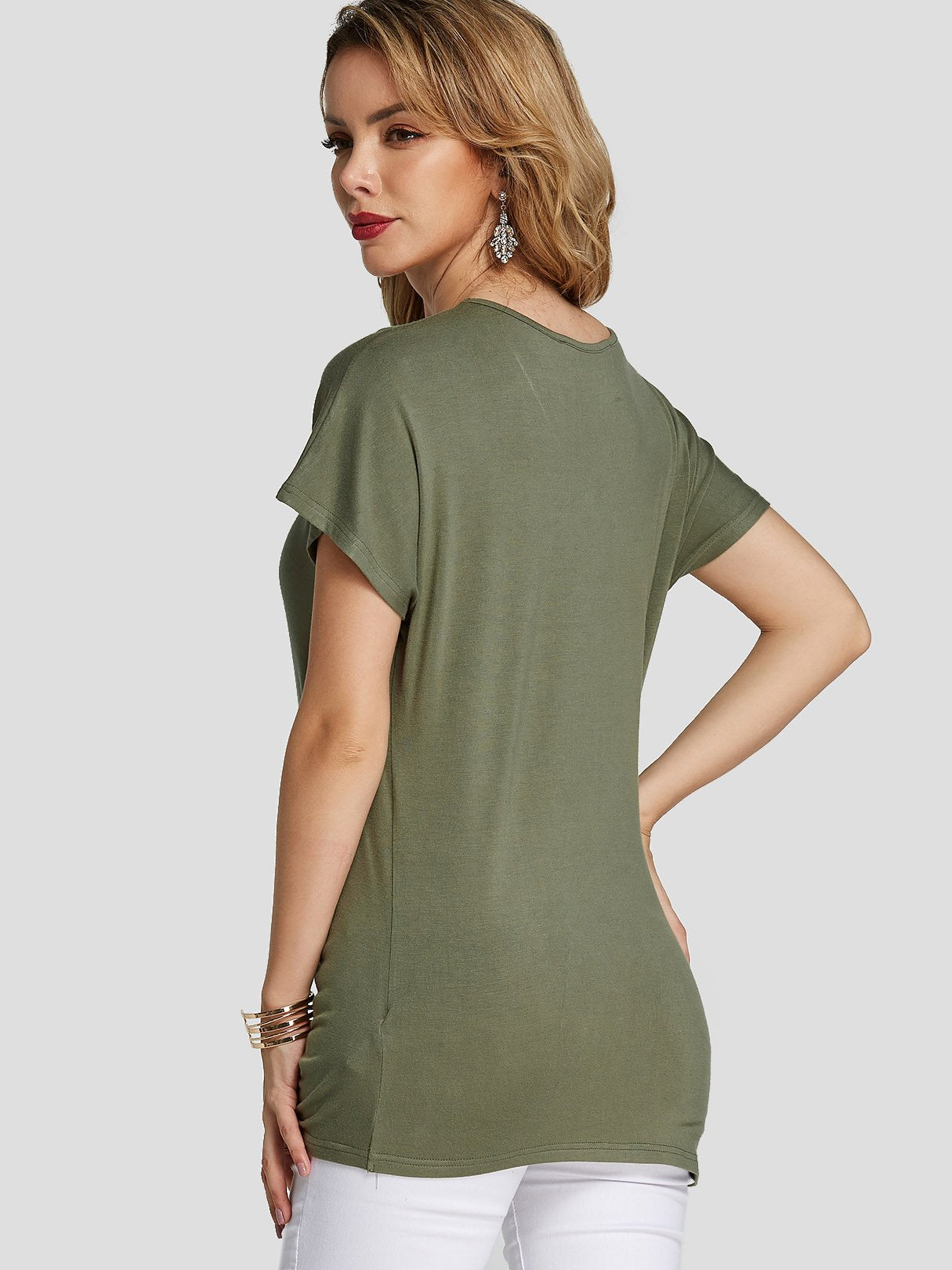 ODM Ladies Short Sleeve T-Shirts