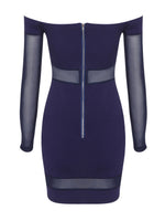 OEM ODM Mauve Color Bodycon Dress