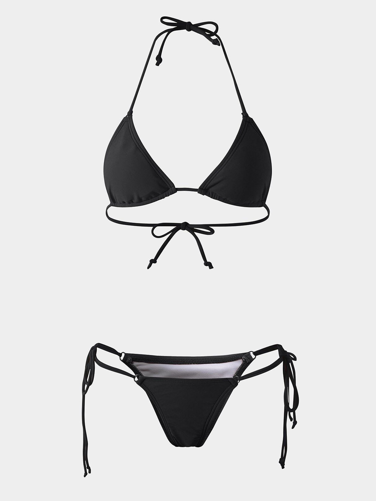 Womens Sleeveless Two Piece Bikinis