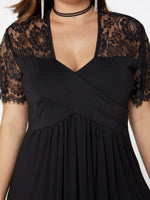 Custom Plus Size Dresses With Sleeves