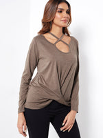 ODM Ladies Long Sleeve T-Shirts