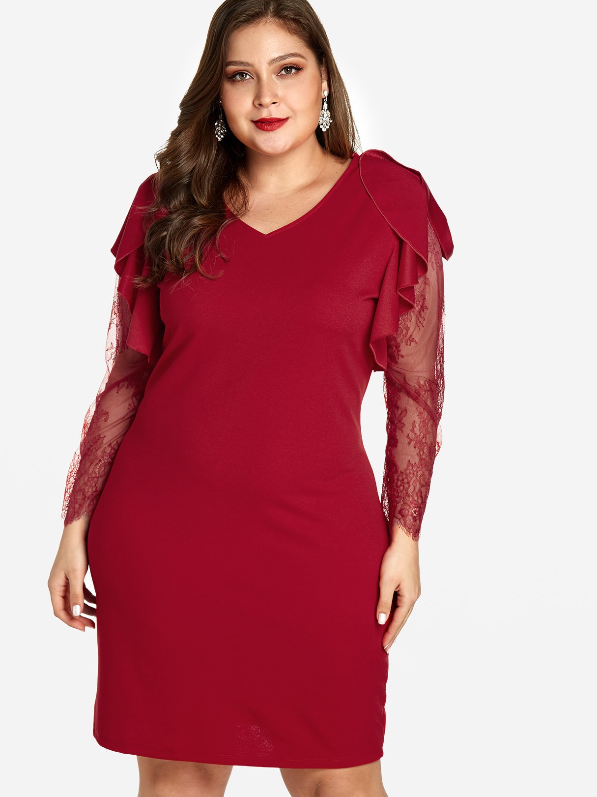 Custom Trendy Plus Size Club Dresses