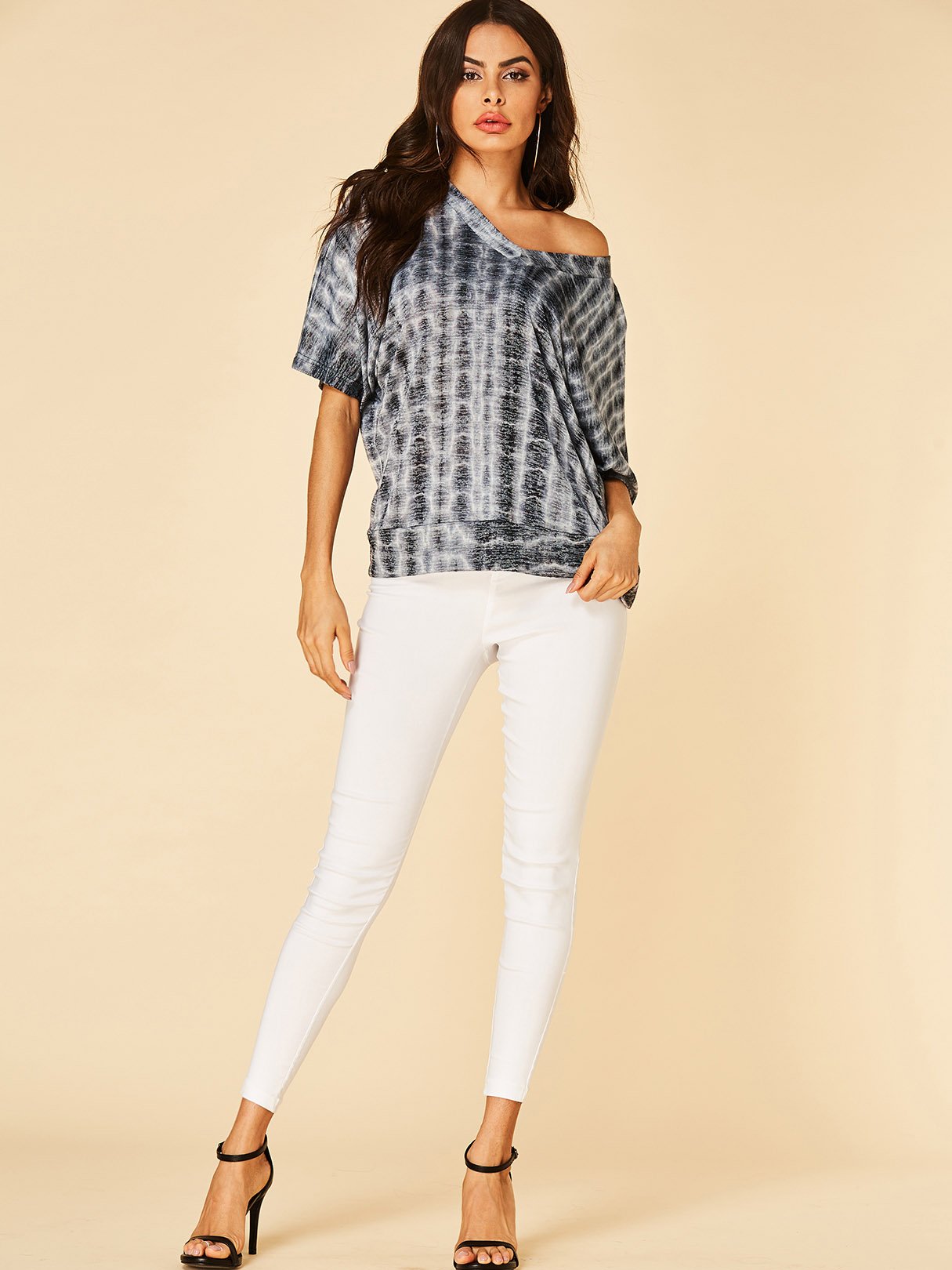 NEW FEELING Womens Striped T-Shirts
