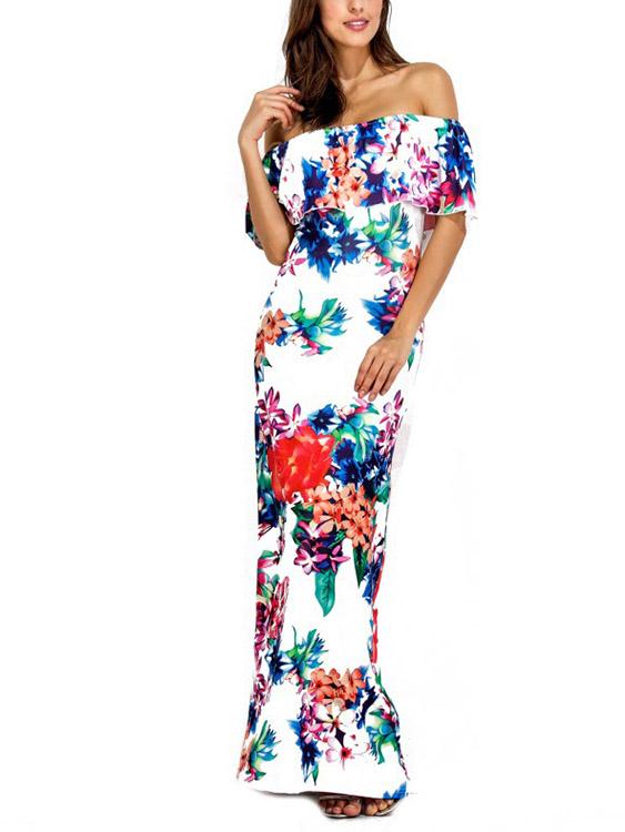 ODM Ladies Sleeveless Maxi Dress