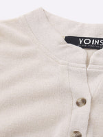 OEM Ladies Beige Shirt Dresses