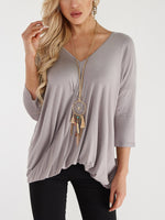 OEM Ladies Grey T-Shirts