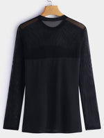 NEW FEELING Womens Black T-Shirts