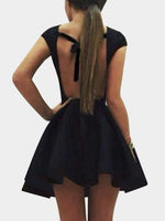 NEW FEELING Womens Black Casual Dresses