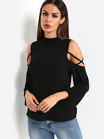 OEM Ladies Black T-Shirts