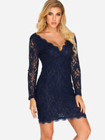 ODM Ladies Long Sleeve Mini Dress