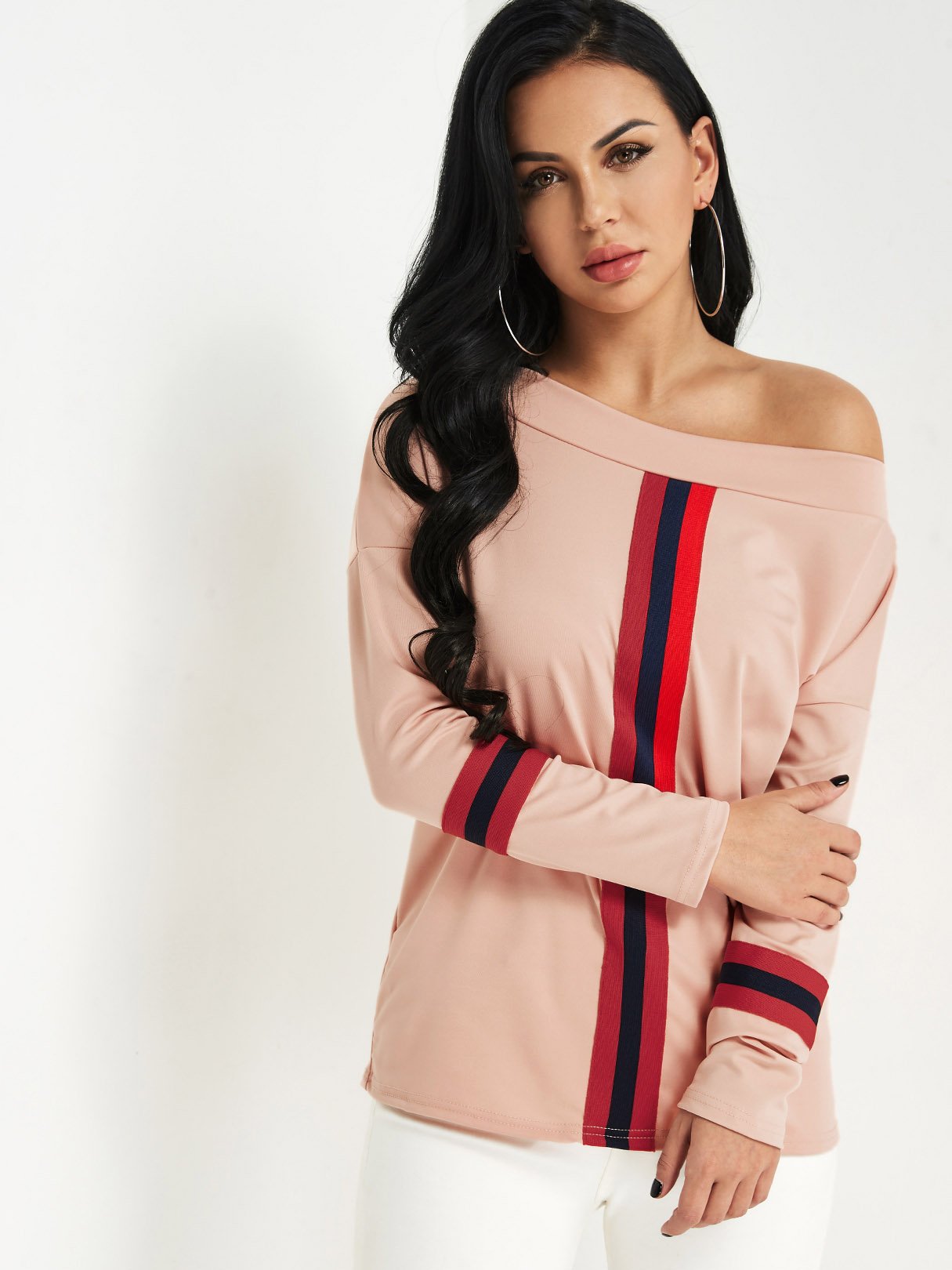 Custom Womens Striped Top