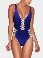 OEM ODM Womens Blue One-Pieces