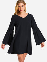 ODM Ladies Long Sleeve Mini Dress