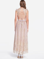 NEW FEELING Womens Pink V-Neck Dresses
