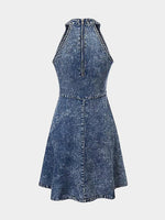 NEW FEELING Womens Blue Midi Dresses