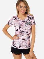 Wholesale Round Neck Side Pockets Short Sleeve T-Shirts