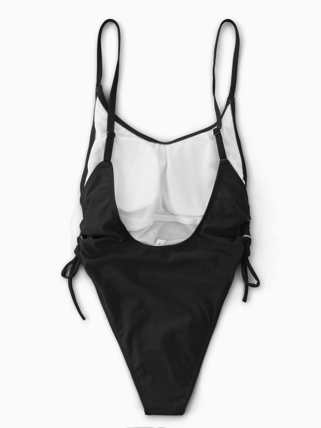 NEW FEELING Womens Black One-Pieces