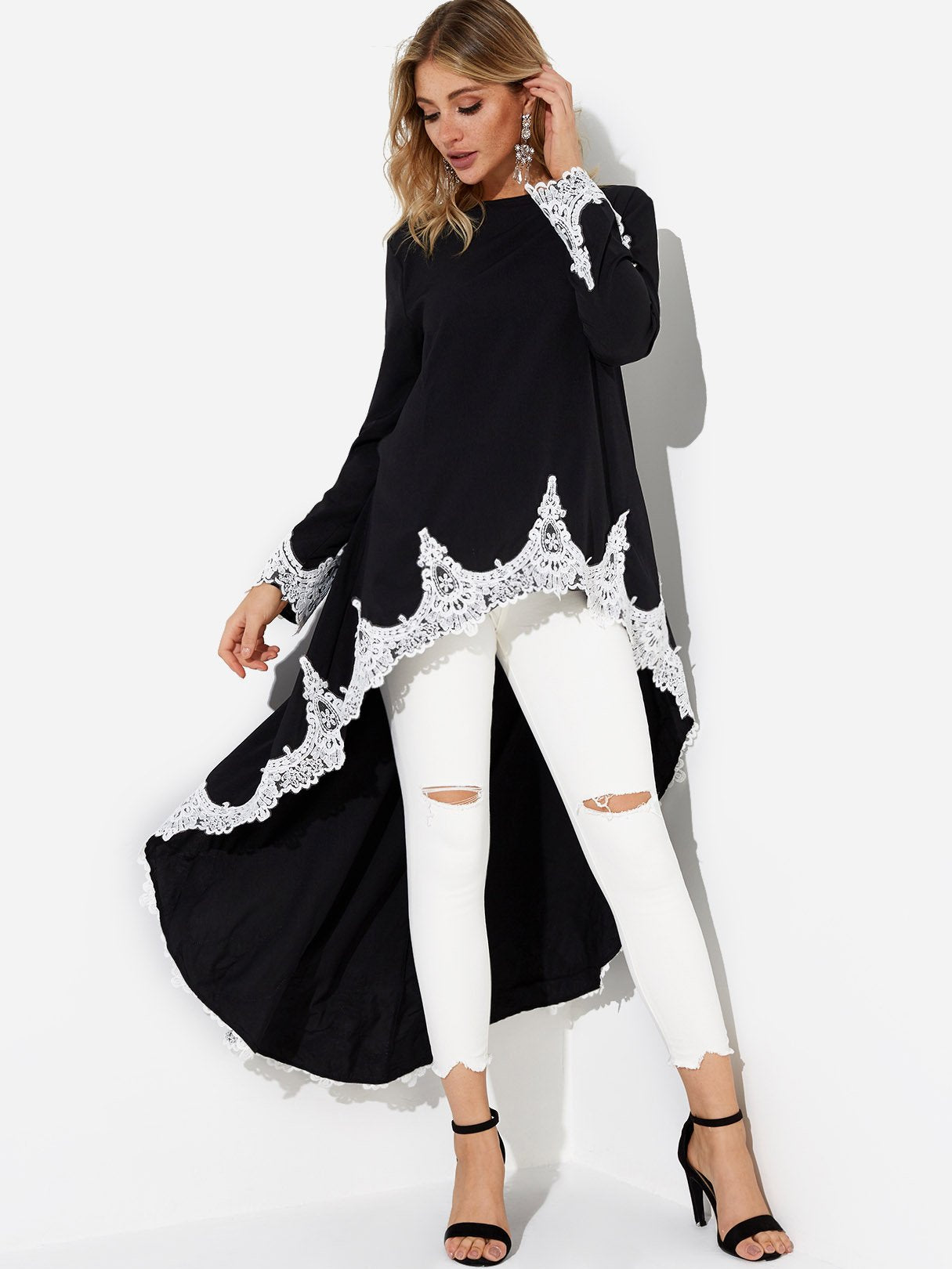 ODM Ladies Long Sleeve Casual Dresses