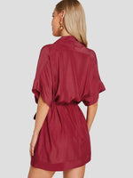 ODM Ladies Half Sleeve Casual Dresses