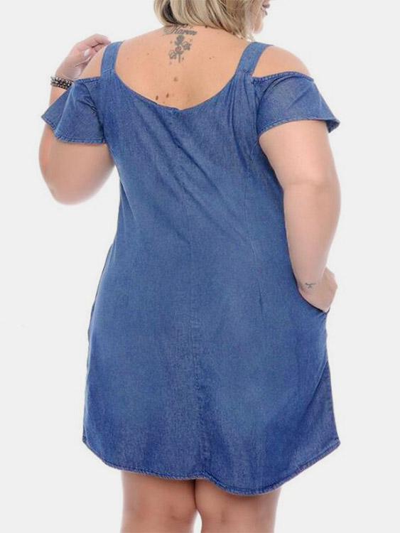 ODM Ladies Short Sleeve Casual Dress
