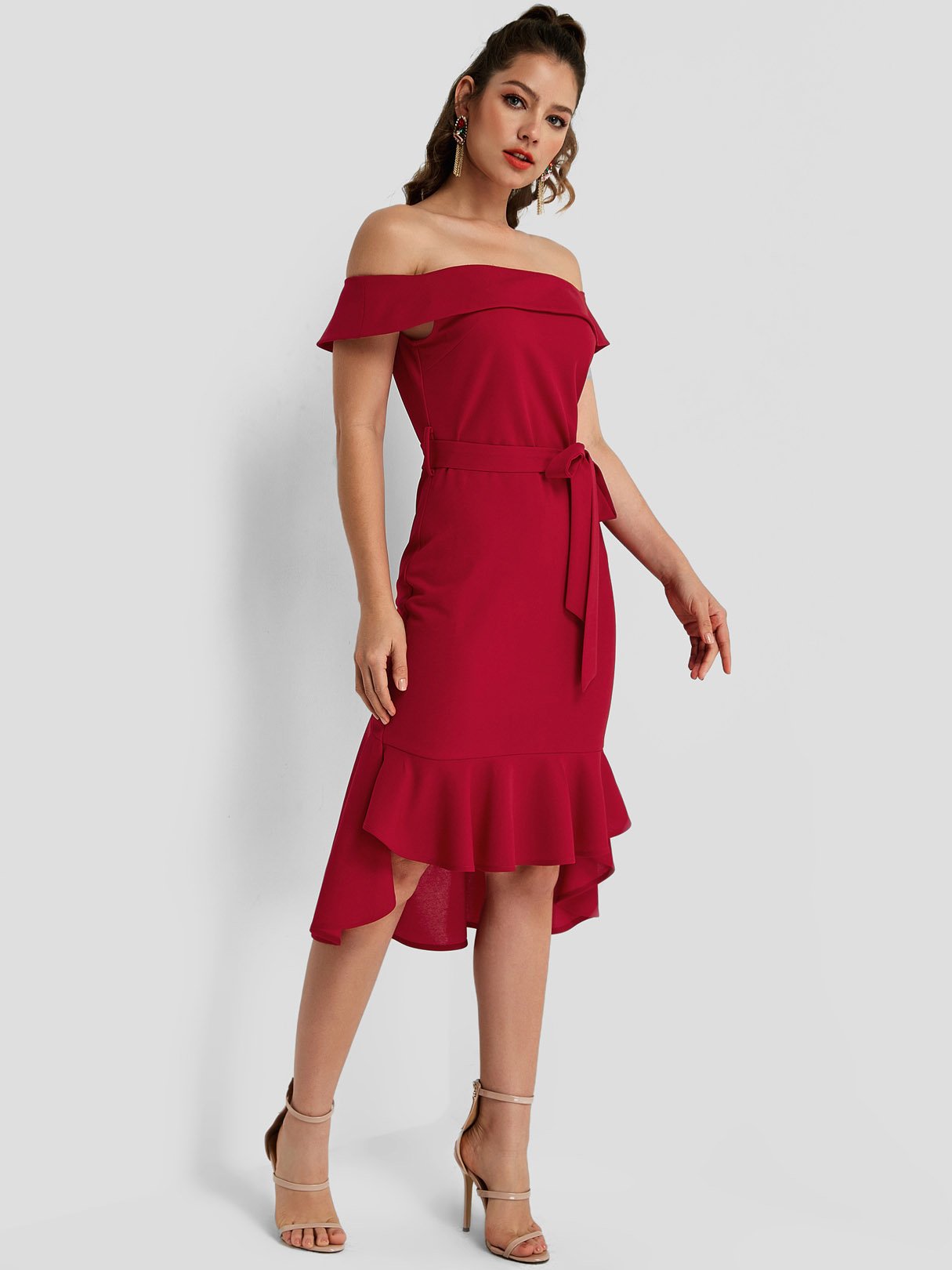 ODM Womens Black Summer Dress