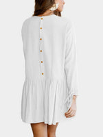 NEW FEELING Womens White Mini Dresses