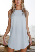 OEM ODM Womens Sleeveless Mini Dress
