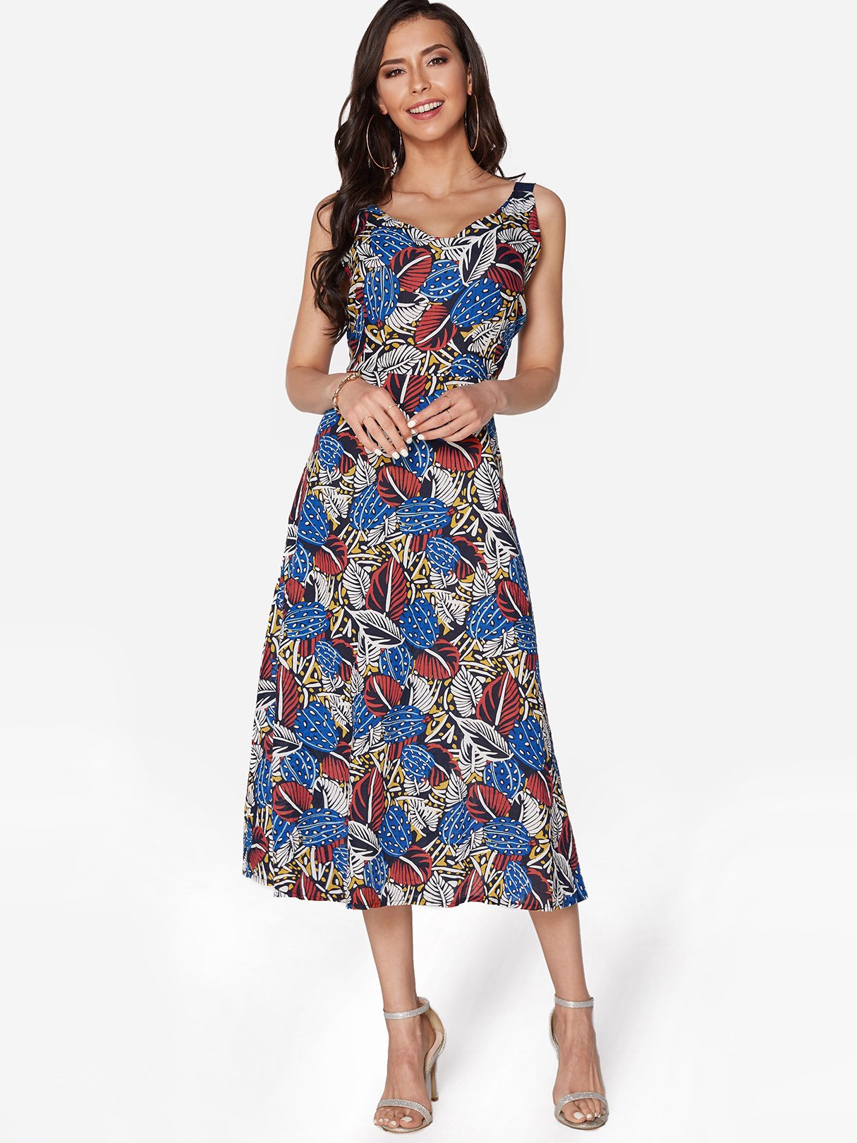 OEM Ladies Floral Floral Dresses