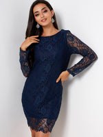 ODM Ladies Long Sleeve Mini Dress