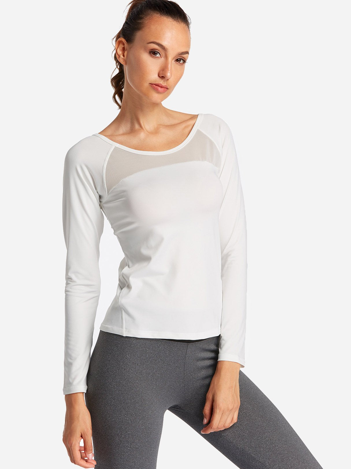 OEM Ladies White T-Shirts
