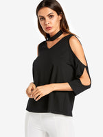 OEM Ladies Black Blouses