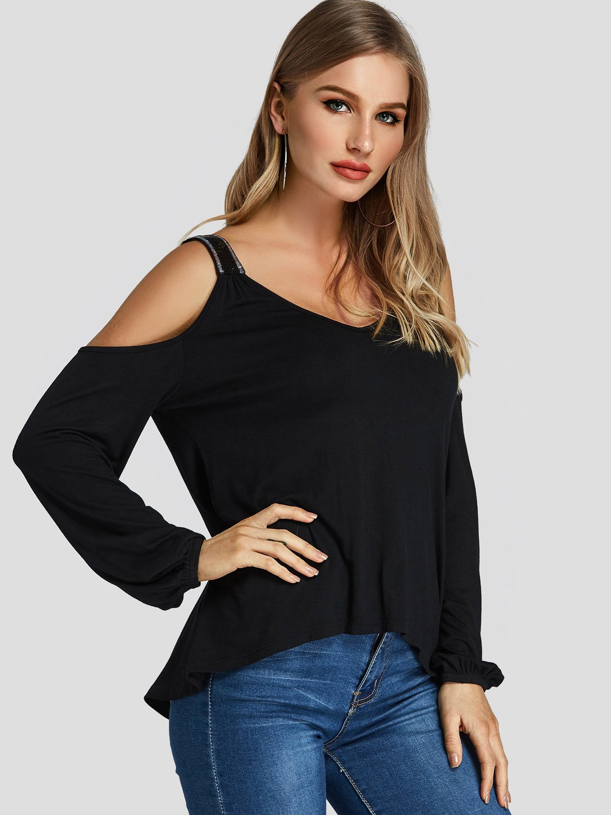 ODM Ladies Long Sleeve T-Shirts