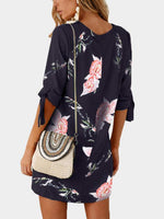 NEW FEELING Womens Floral Mini Dresses