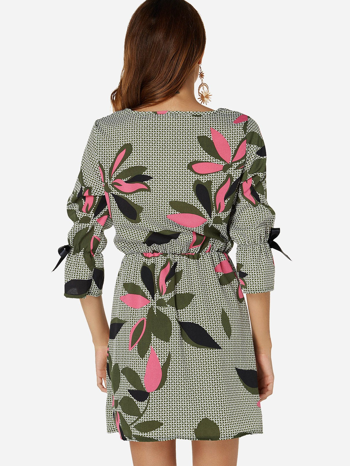 NEW FEELING Womens Multi Floral Dresses