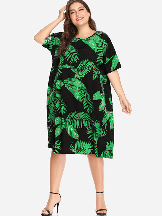 OEM ODM Womens Half Sleeve Plus Size Dresses