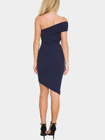 NEW FEELING Womens Navy Mini Dresses