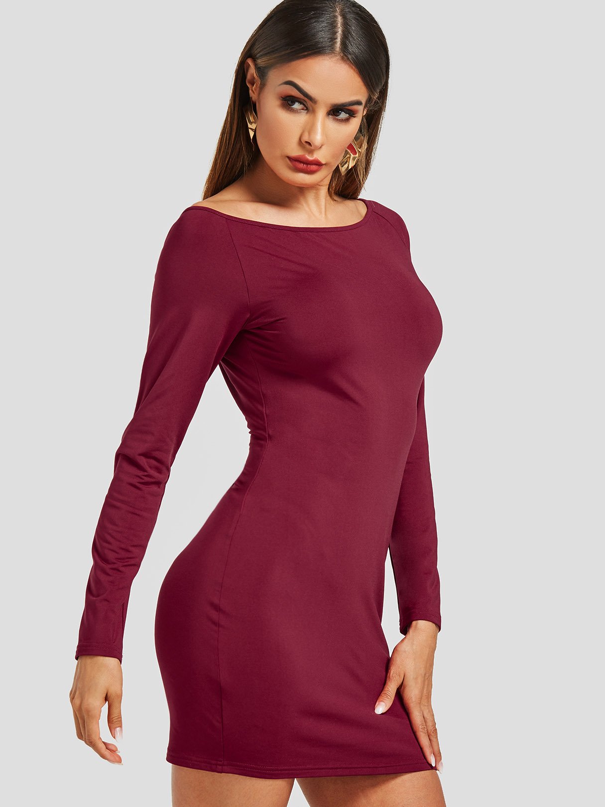ODM Ladies Long Sleeve Dresses