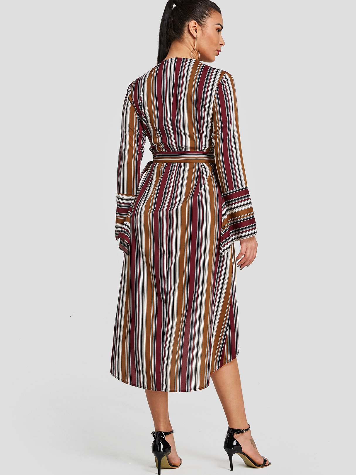 ODM Ladies Long Sleeve Casual Dress