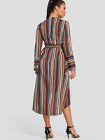 ODM Ladies Long Sleeve Casual Dress