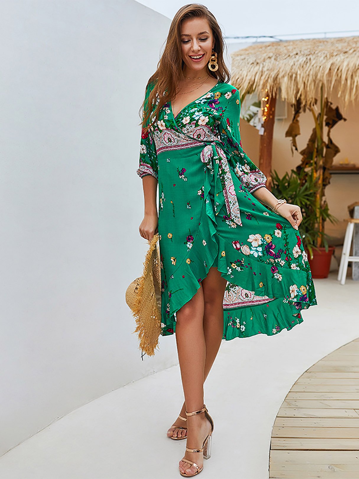 Custom Long Shift Dress
