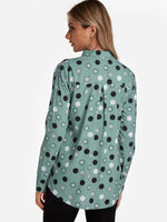 NEW FEELING Womens Green Blouses