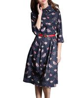 OEM Ladies Royal Shirt Dresses