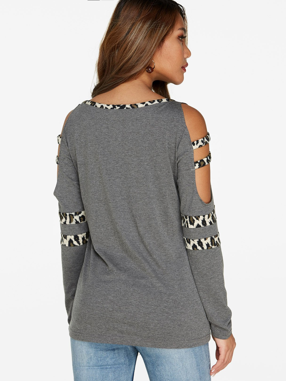 NEW FEELING Womens Grey T-Shirts