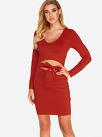 ODM Ladies Long Sleeve Dresses
